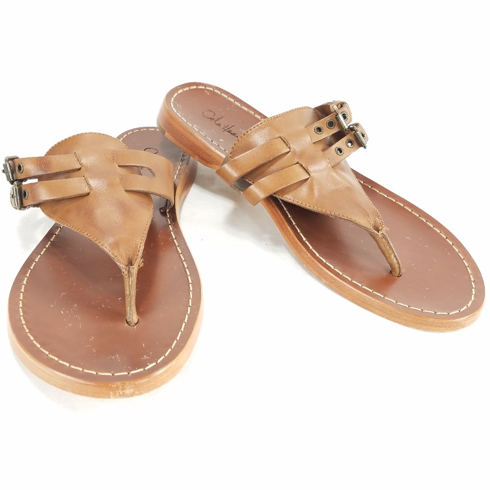 Cole Haan Womens Flat Shoes Slipper Sandals Sz 8